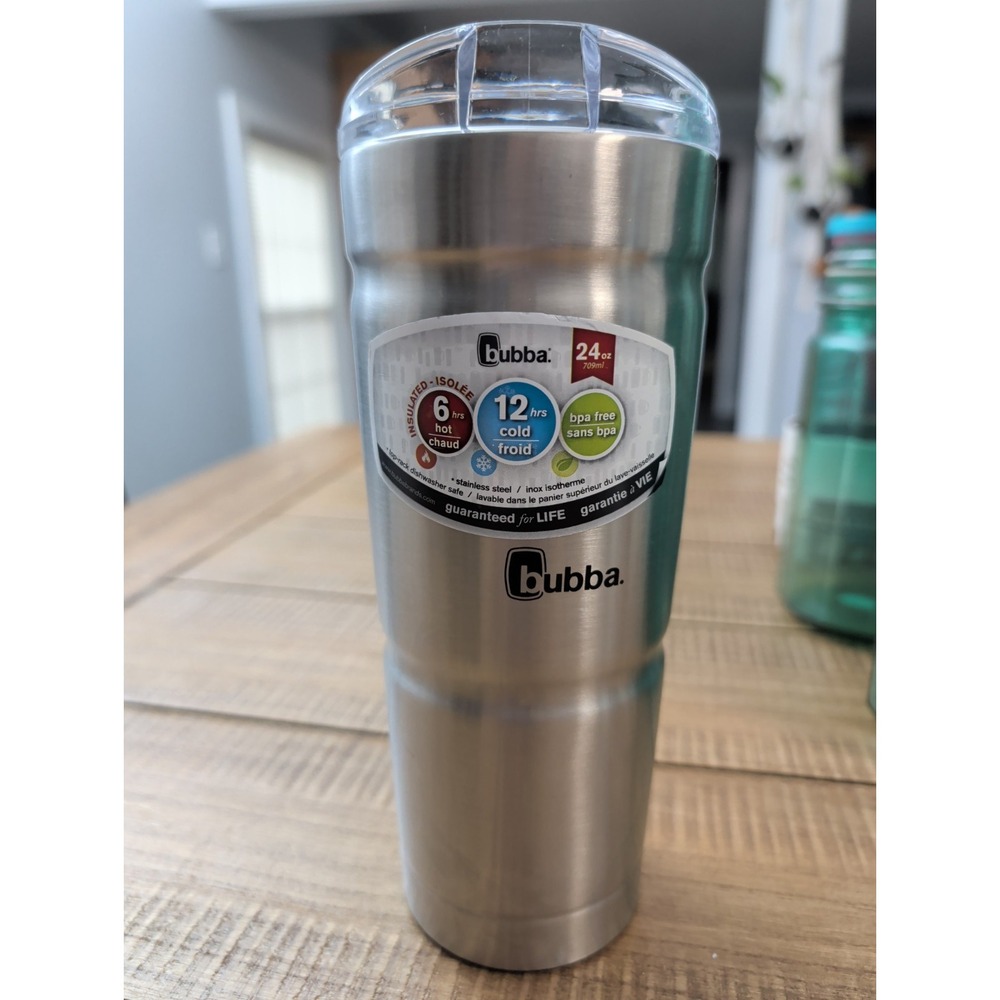 Bubba Stainless Steal 24 oz Hot/Cold Tumbler With Lid - NO STRAW